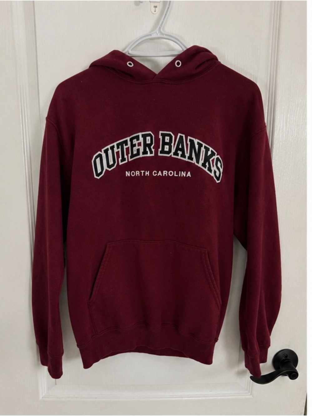 Outer Banks North Carolina Maroon Hoodie